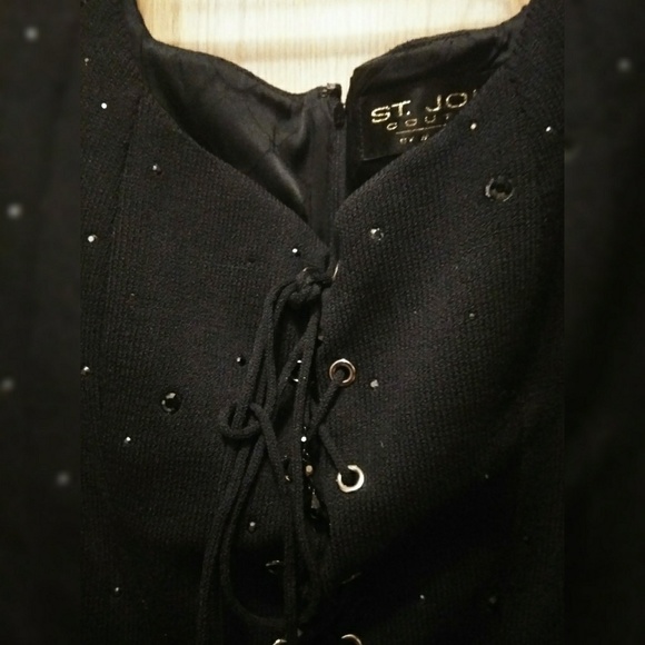 St. John Couture by Mark Gray Corsett Bustier Top - Picture 2 of 7